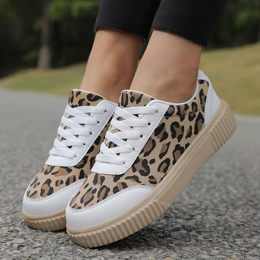 Tênis Leopardo Ortopédico